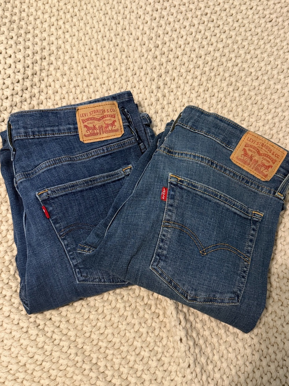 Levi's Blue Denim Jeans x2